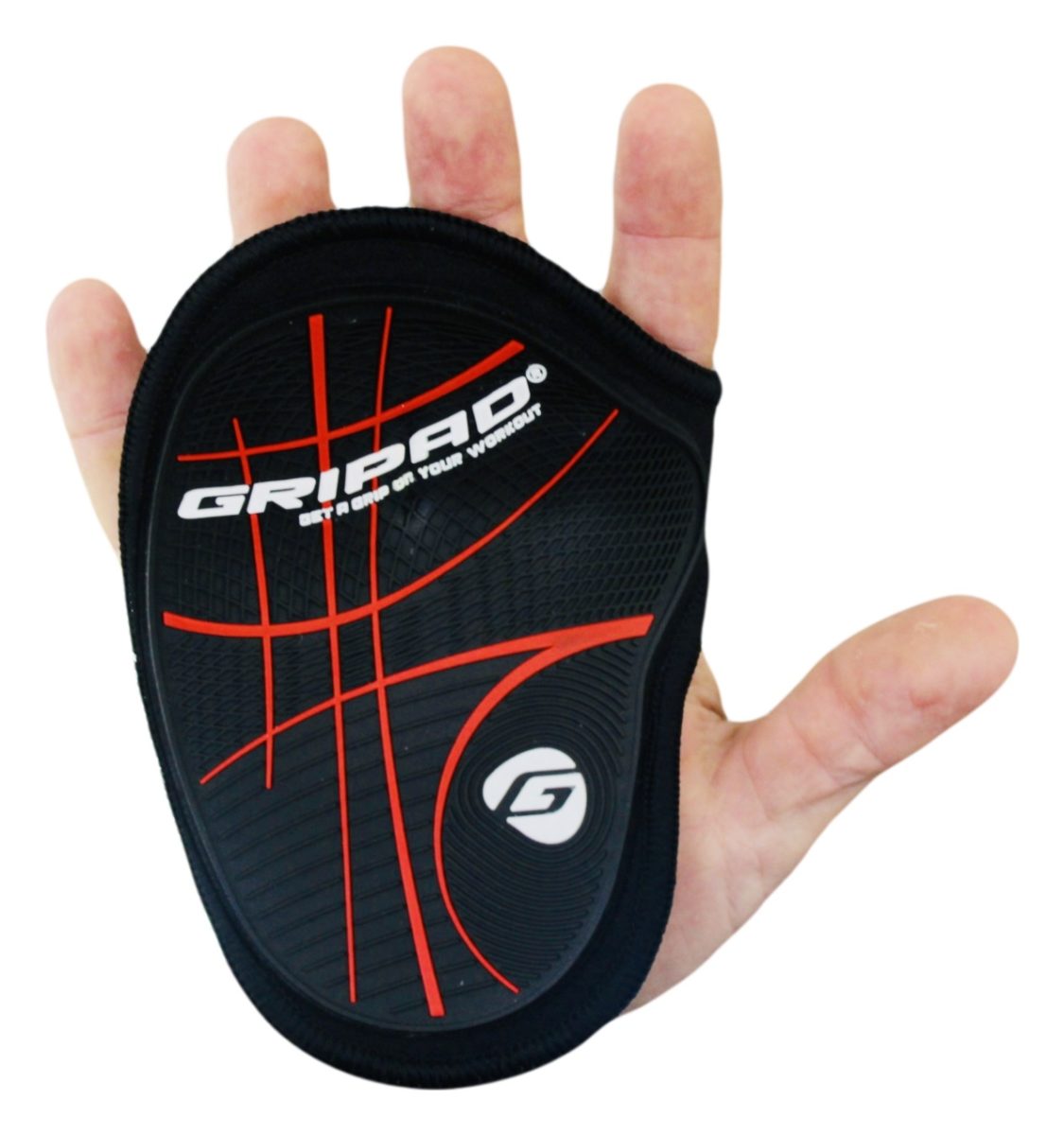 Gripad Classic Weight Lifting Crossfit Grip Gloves Pad Red 