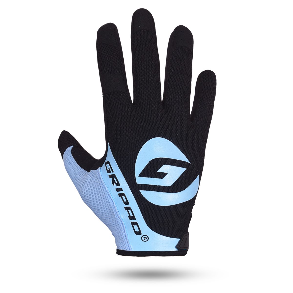 Crossfit Gloves | Gripad AirFlow Workout Gloves Black/Baby-Blue Medium