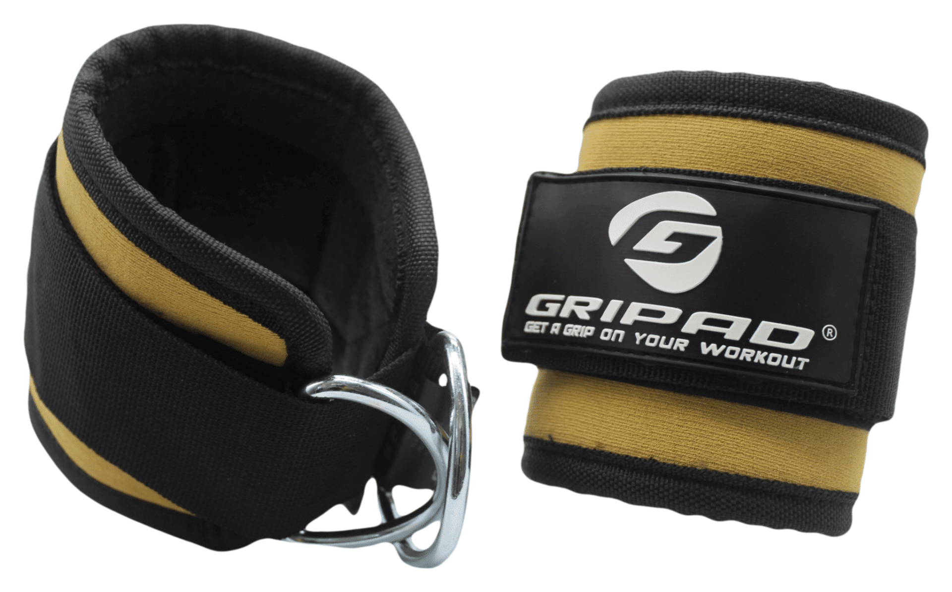 Ankle Straps For Cable Machines | Gripad Ankle - Black