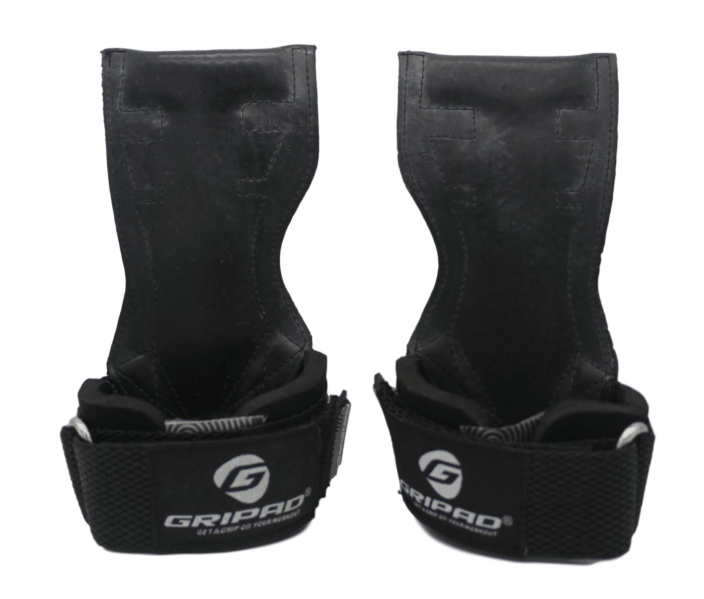 Workout Grips | Gripad PRO Lifting Grips - Black, Large